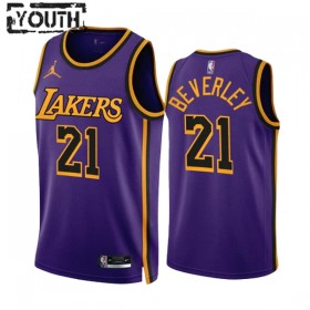 Dres Los Angeles Lakers Patrick Beverley 21 2022-23 Statement Edition Ljubičasta Swingman - Dječji